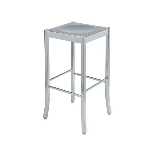 Tabouret de bar contemporain - KORE - ALTEK ITALIA DESIGN - en aluminium / avec piètement en aluminium / 4 pieds