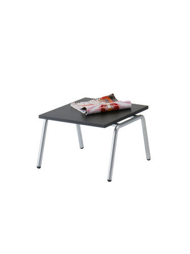 Table d'appoint contemporaine - VERTIGO LV18 - ALTEK ITALIA DESIGN - en MDF / avec piètement en métal / carrée