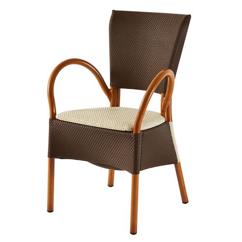 Fauteuil contemporain - MISTER  - Antiga Primo-Secondo & C. - en tissu / en aluminium / avec dossier haut