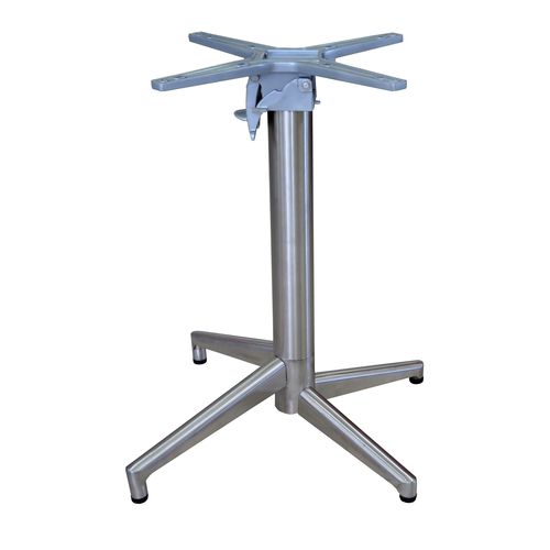 Pied de table en acier inoxydable - LIONE  - Antiga Primo-Secondo & C. - contemporain / 4 branches / pour restaurant