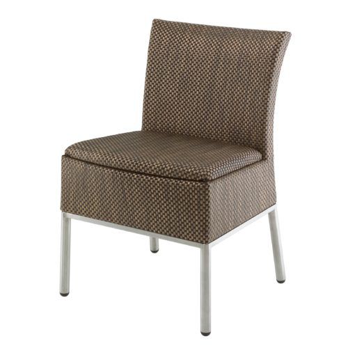 Chaise contemporaine - AURORA  - Antiga Primo-Secondo & C. - d'extérieur / d'intérieur / en tissu