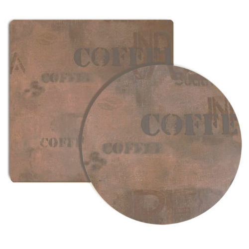 Plateau de table en composite - COFFEE SACK 0233 - Antiga Primo-Secondo & C. - antitache / résistant à la chaleur / personnalisable