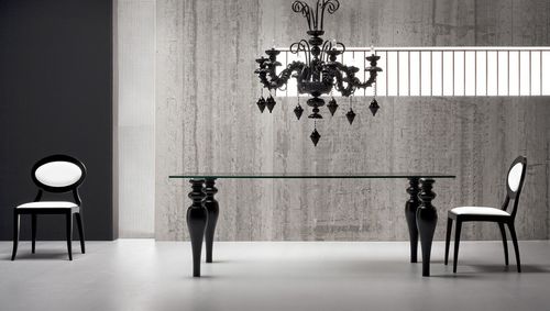 Table à manger classique - VINTAGE - Rossetto Armobil - en bois massif / résidentielle / d'intérieur