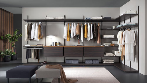 Dressing mural - CABINA NAKED - Rossetto Armobil - contemporain / en aluminium