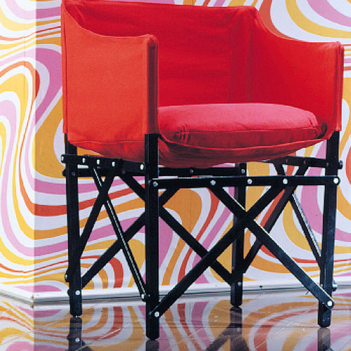 Chaise contemporaine - RI-PIEGO - Art & Form - d'intérieur / en tissu / avec piètement en bois