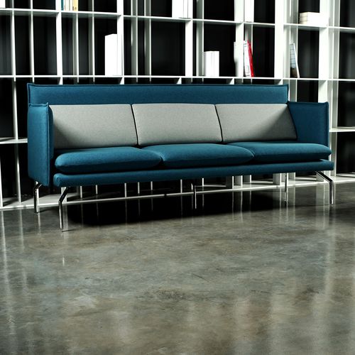 Canapé contemporain - CUBE - B&T Design - en tissu / en simili cuir / en cuir