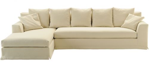 Canapé d'angle - PANDUE - Biesse - modulable / contemporain / avec revêtement amovible