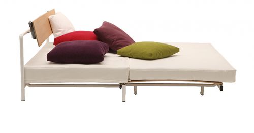 Canapé lit - TROLLEY - Biesse - contemporain / avec revêtement amovible / 3 places