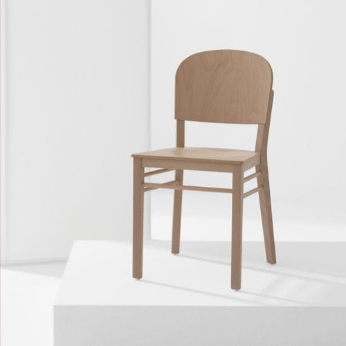 Chaise contemporaine - ALOE - Billiani - d'intérieur / en tissu / en cuir