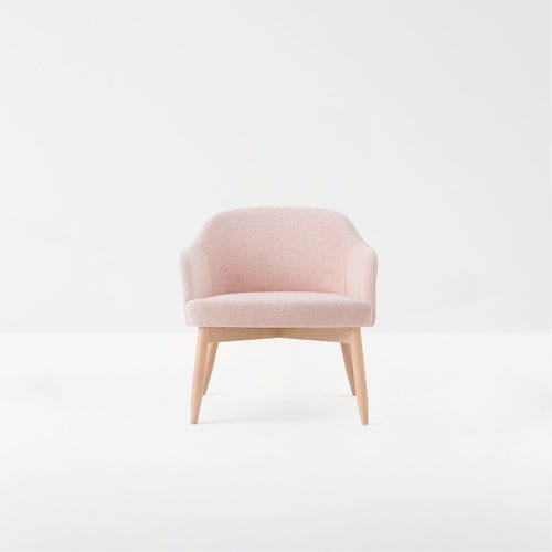 Fauteuil contemporain - SPY - Billiani - en tissu / en hêtre / en contreplaqué