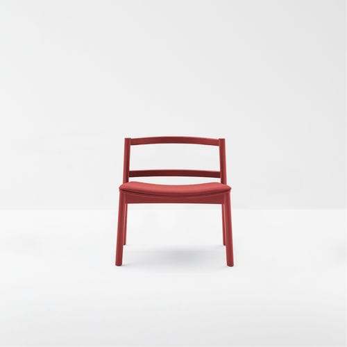 Fauteuil design scandinave - LOAD - Billiani - en simili cuir / en cuir / en tissu