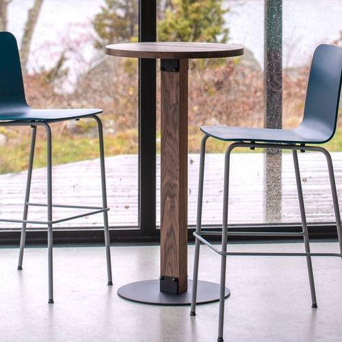 Table mange-debout contemporaine - SIZE - Blå Station - en chêne / en bois massif / en frêne