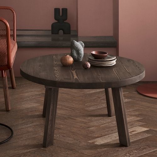 Table basse contemporaine - PINZO  - Blå Station - en pin / avec piètement en bois / rectangulaire