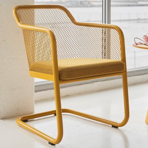 Chaise contemporaine - HONKEN X46 - Blå Station - d'intérieur / en tissu / en cuir