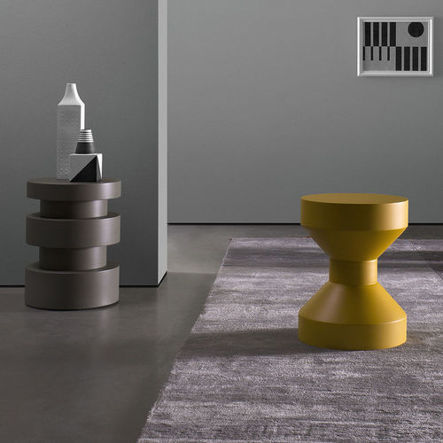 Table d'appoint contemporaine - Gitani - Bodema - en MDF / avec piètement en MDF / ronde