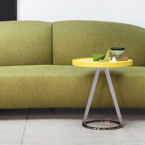 Table d'appoint contemporaine - Bipede - Bodema - en MDF / en bois laqué / en placage de bois