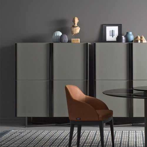 Buffet haut - Profile - Bodema - contemporain / en noyer / en MDF laqué