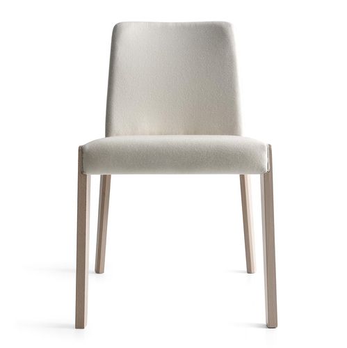 Chaise contemporaine - BRIDGET - Bross Italia - en tissu / en cuir / contract