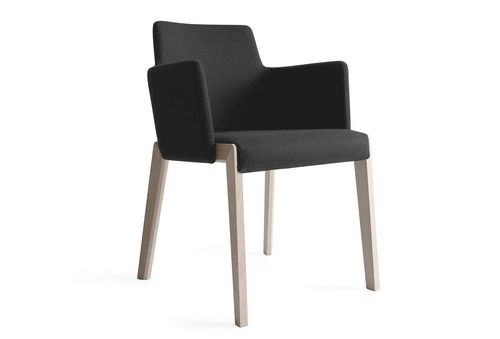 Fauteuil contemporain - BRIDGET - Bross Italia - en cuir / en tissu / bridge