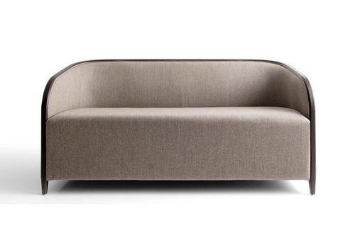 Canapé compact - BRIG - Bross Italia - contemporain / en tissu / en cuir