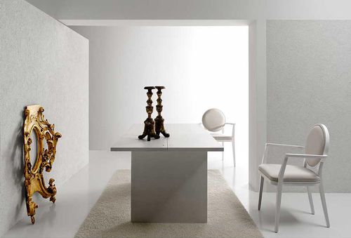 Table contemporaine - CLEVER - Bross Italia - en chêne / rectangulaire