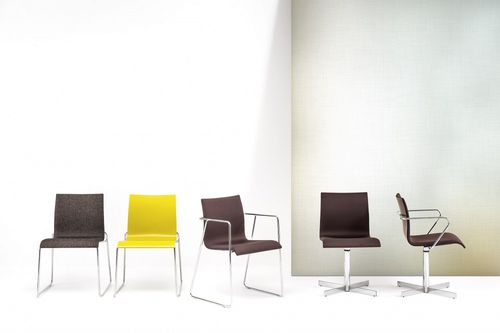Chaise contemporaine - BEE - Bross Italia - d'intérieur / en textile résistant à l'eau / tapissée