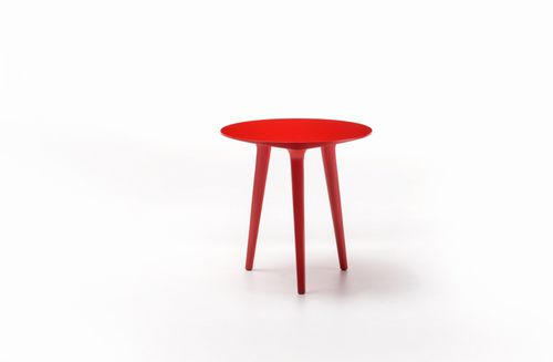 Table d'appoint contemporaine - ADEMAR - Bross Italia - en bois / ronde / résidentielle
