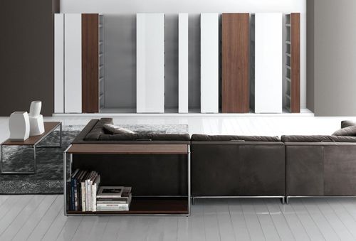 Bibliothèque contemporaine - BAR CODE - Bross Italia - pour bureau / en bois laqué