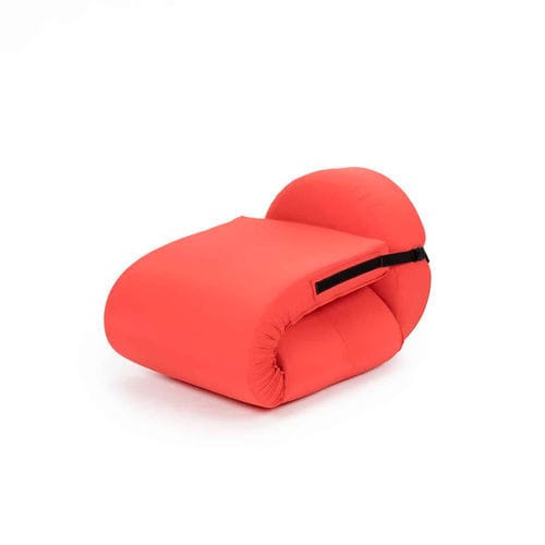 Pouf contemporain - Ipno - Campeggi - en tissu / rectangulaire / avec revêtement amovible