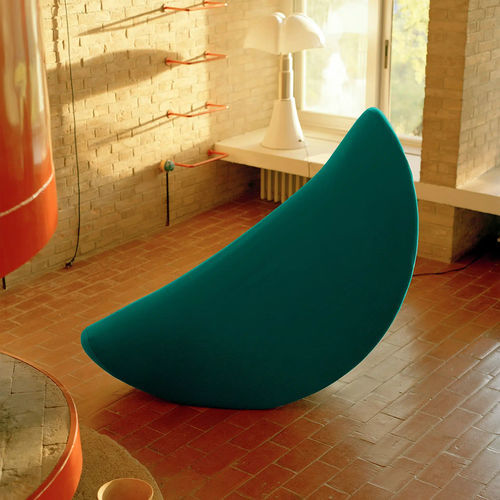 Fauteuil design original - Clo - Campeggi - en tissu / avec repose-pieds / avec revêtement amovible