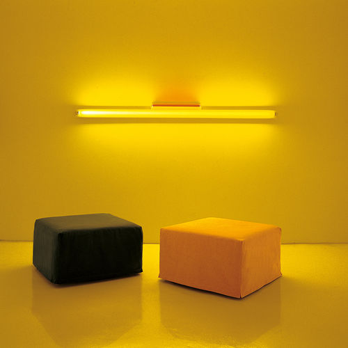 Pouf contemporain - Yaki - Campeggi - en tissu / carré / lit