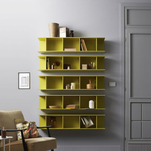 Étagère murale - ARDA - Capo D'Opera Home - contemporaine / en bois laqué / blanche