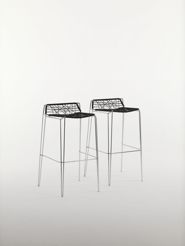 Tabouret de bar contemporain - PENELOPE - Casprini Gruppo Industriale - empilable