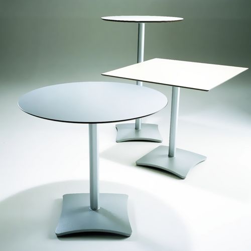 Table bistrot contemporaine - TIFFANY - Casprini Gruppo Industriale - en aluminium / carrée / résidentielle