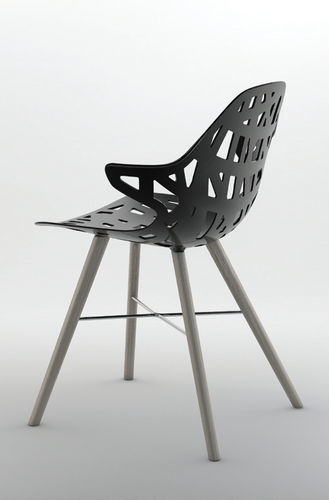 Chaise design original - PELOTA - Casprini Gruppo Industriale - en textile résistant à l'eau / résidentielle / sans accoudoirs