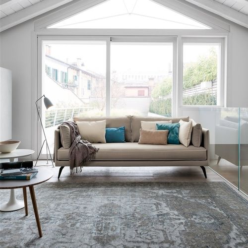 Canapé modulable - MILTON - Dall'Agnese - contemporain / en tissu / en cuir