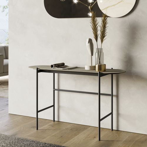Console contemporaine - SUPERNOVA - Dall'Agnese - en chêne / en bois laqué / en verre laqué