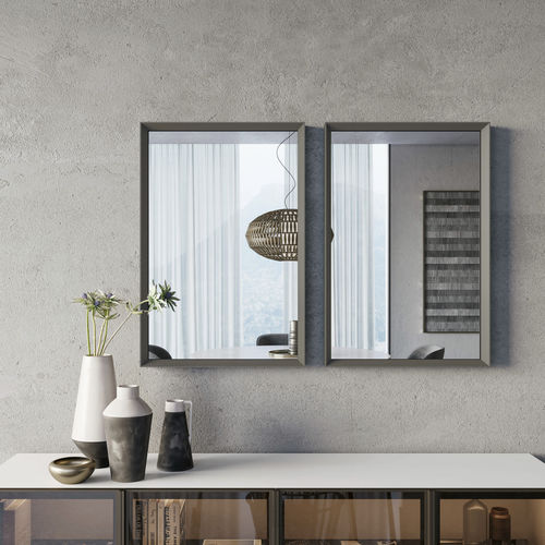 Miroir mural - SLASH - Dall'Agnese - sur pied / contemporain / rectangulaire