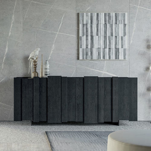 Buffet haut - STRIPE - Dall'Agnese - contemporain / en bois laqué mat / en bois laqué brillant