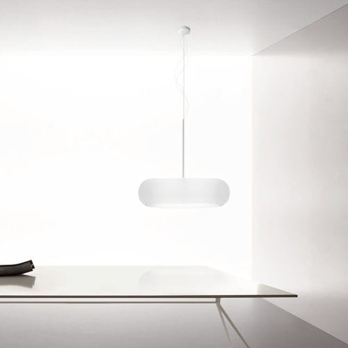 Suspension - ITKA  - Danese - en métal / en verre / en PVC