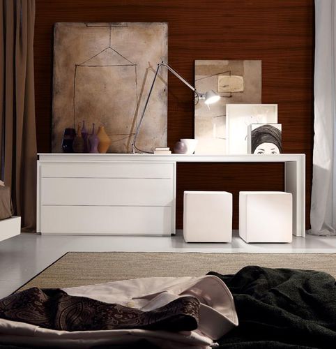 Coiffeuse contemporaine - TEO - Fimes dei Longoni di Longoni G.& C. - en bois