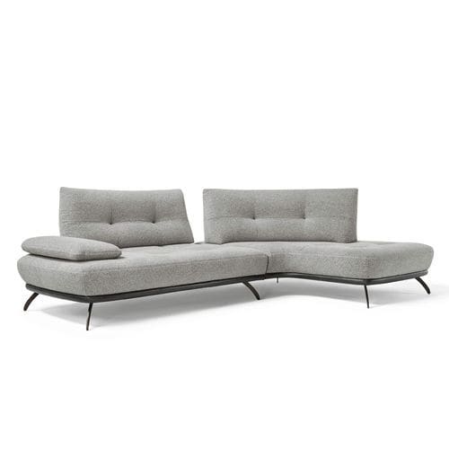 Canapé modulable - Bogart - maxdivani - d'angle / contemporain / en tissu