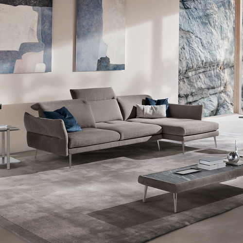 Canapé modulable - Modula - maxdivani - contemporain / en tissu / en cuir