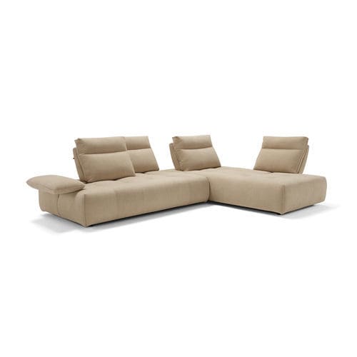 Canapé modulable - Ella - maxdivani - contemporain / en tissu / en cuir