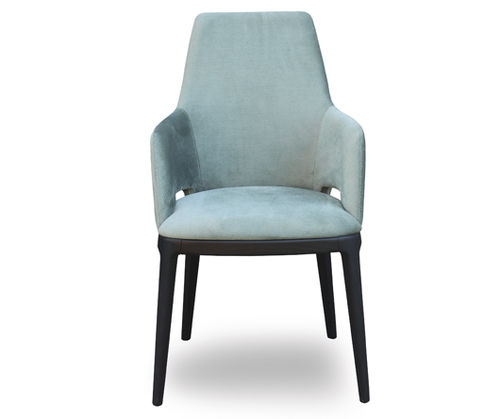 Chaise contemporaine - GRACE - Pacini & Cappellini - d'intérieur / en tissu / avec piètement en frêne