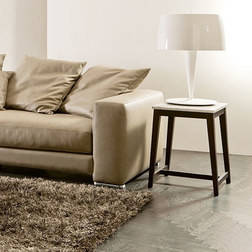 Table d'appoint contemporaine - PRISMA - Pacini & Cappellini - en placage de bois / en frêne / en marbre