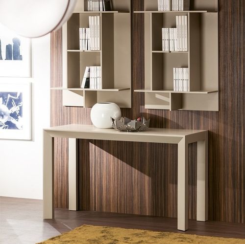 Console contemporaine - EXTRA - Pacini & Cappellini - en bois laqué / en frêne / en bois teinté