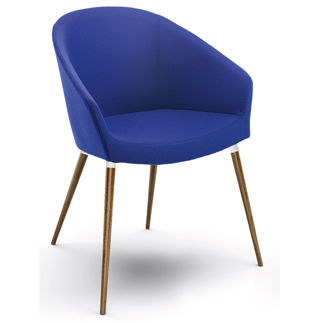 Chaise contemporaine - GABA : 1540 PO B92F - Cizeta - d'intérieur / en tissu / avec piètement en hêtre