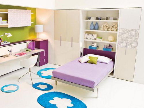 Lit escamotable - ALTEA BOOK 90/120 - Clei - simple / contemporain / pour enfant