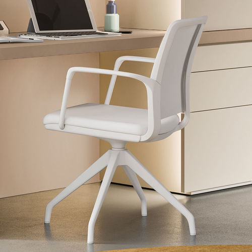 Chaise contemporaine - Host - Clever - d'intérieur / en tissu / avec piètement en métal